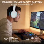 ⁦سماعة ألعاب AULA WIND G7PRO Tri-Mode Gaming Headset⁩ - الصورة ⁦6⁩