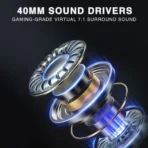 ⁦سماعة ألعاب AULA WIND G7PRO Tri-Mode Gaming Headset⁩ - الصورة ⁦4⁩
