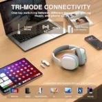 ⁦سماعة ألعاب AULA WIND G7PRO Tri-Mode Gaming Headset⁩ - الصورة ⁦3⁩