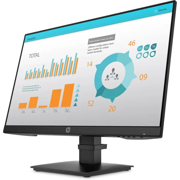 شاشة HP P24 G4 مقاس 23.8 بوصة FHD IPS – للعمل والمكتب