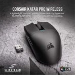 ⁦ماوس ألعاب Corsair KATAR PRO Wireless لاسلكي⁩ - الصورة ⁦2⁩