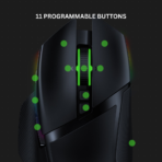 ⁦MOUSE RAZER BASILISK X HYPERSPEED WIRELESS RGB⁩ - الصورة ⁦2⁩